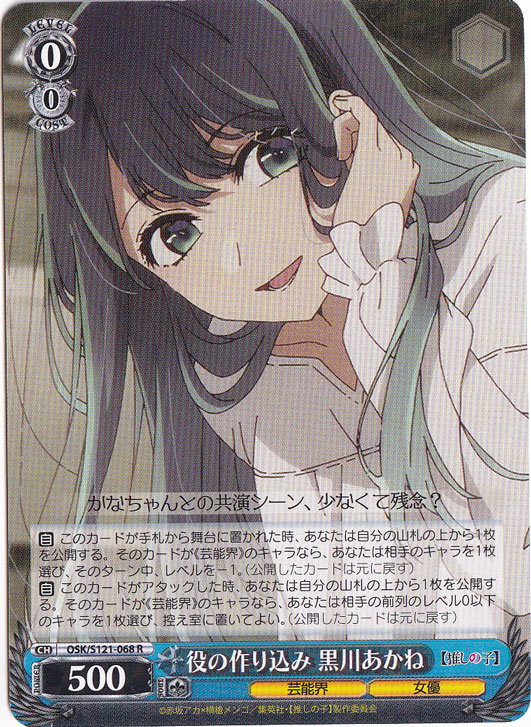 役の作り込み 黒川あかね 【OSK】 S121-068 R
