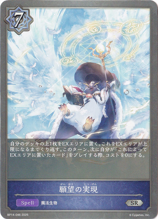 願望の実現 SR BP14-046