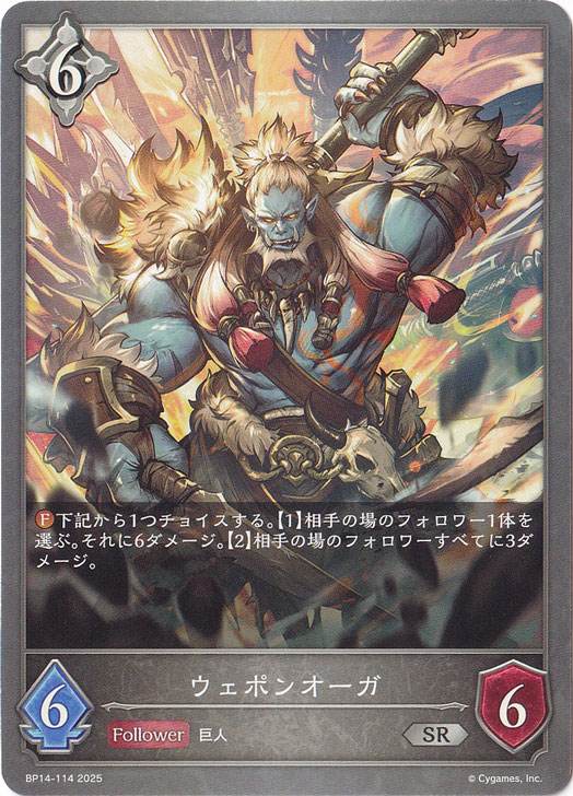 ウェポンオーガ SR BP14-114