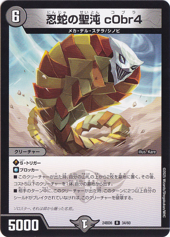 忍蛇の聖沌 c0br4 [24BD6] R 34/60