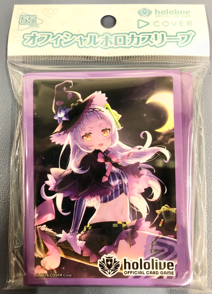 【メイン】ホロライブOCG オフィシャルホロカスリーブ 紫咲シオン