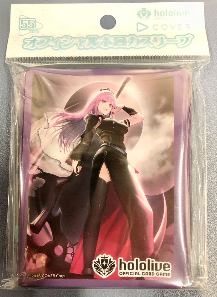 【メイン】ホロライブOCG オフィシャルホロカスリーブ 森カリオペ