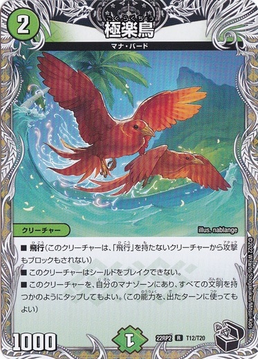 【プレイ用】極楽鳥 R T12/T20