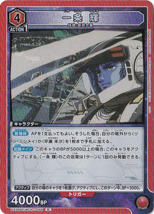 一条 輝 R MCR-1-068
