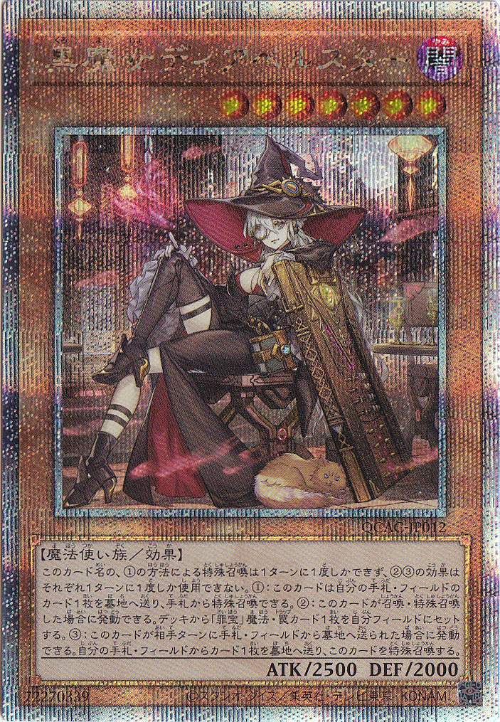 黒魔女ディアベルスター デュエルセット 遊戯王 黒魔女ディアベル