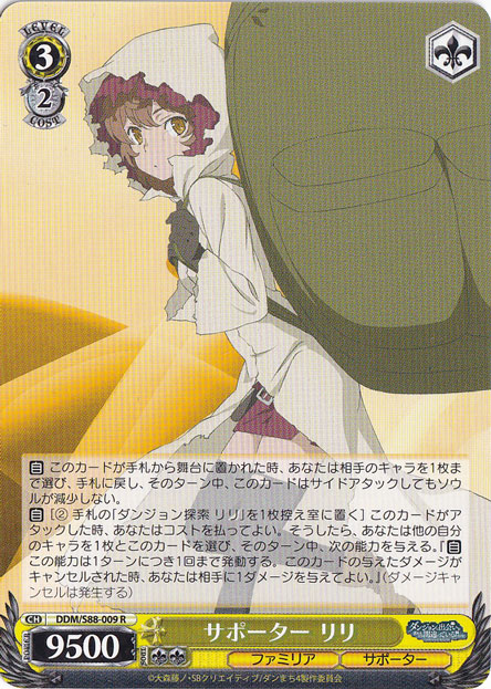 サポーター リリ 【DDM】 S88-009 R