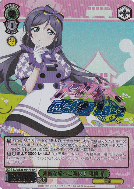 【プレイ用】　素敵な旅へご案内♪東條 希 【LL】 WE38-014FP FP