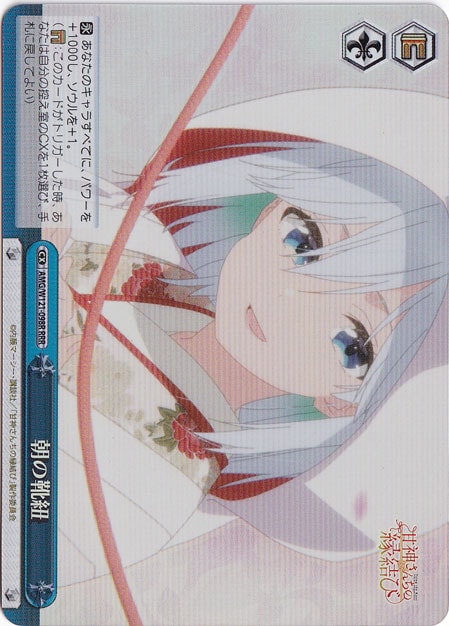 朝の靴紐 【AMG】 W121-098R RRR