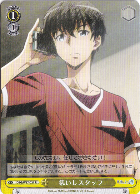 集いしスタッフ 【DBG】 W87-021 R