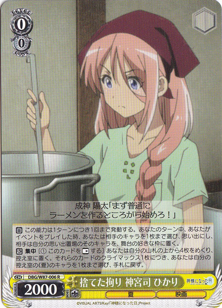 捨てた拘り 神宮司 ひかり 【DBG】 W87-006 R