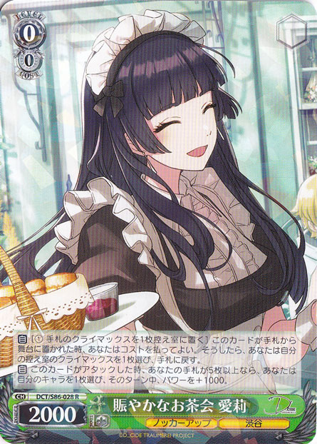 【プレイ用】　賑やかなお茶会 愛莉 【DCT】 S86-028 R