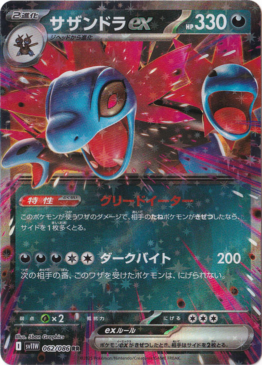 サザンドラex RR 062/086