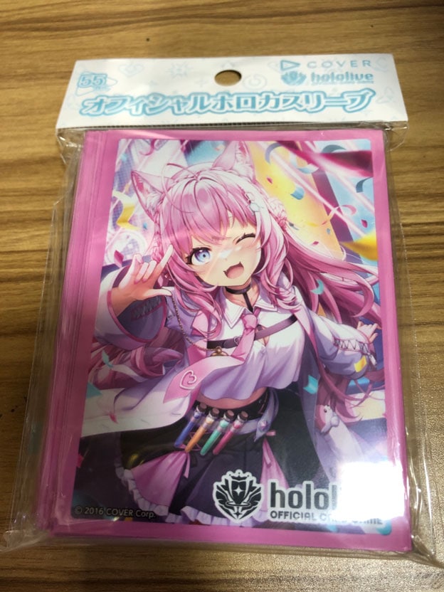 ホロライブOCG オフィシャルホロカスリーブ 『博衣こより』