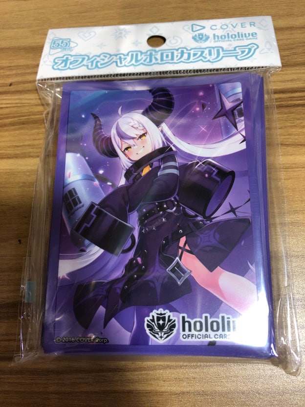 ホロライブOCG オフィシャルホロカスリーブ 『ラプラス・ダークネス』