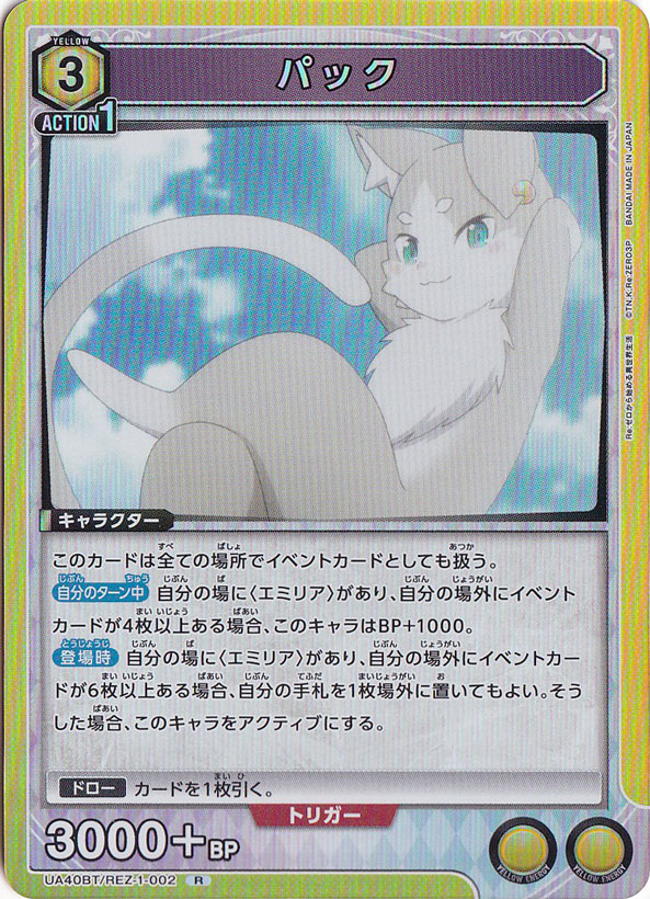 パック R REZ-1-002