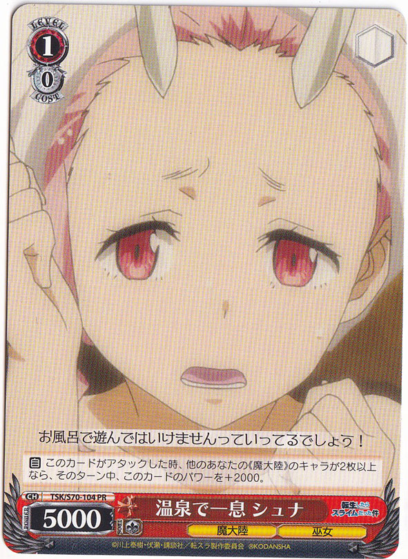 【プレイ用】　温泉で一息 シュナ 【TSK】 S70-104 PR