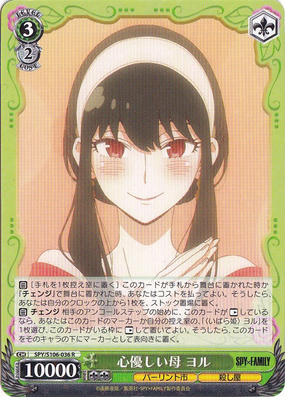 心優しい母 ヨル 【SPY】 S106-036 R