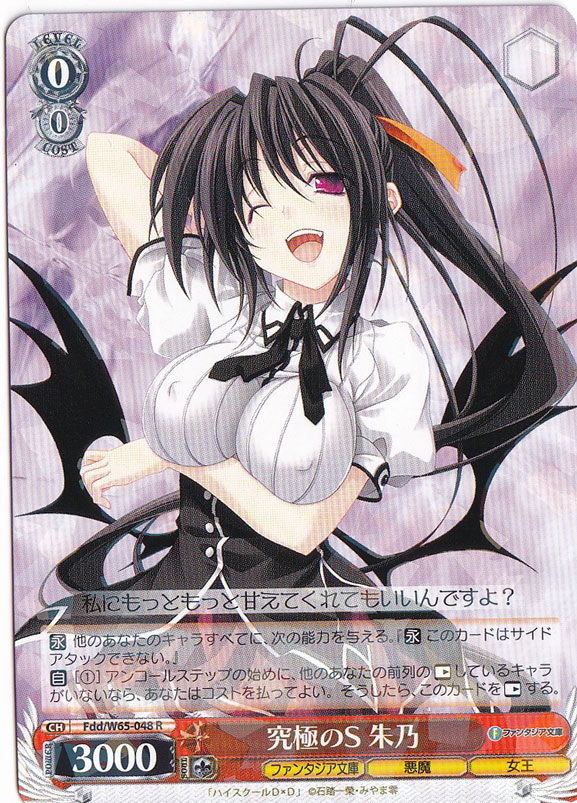 【プレイ用】究極のS 朱乃 【Fdd】 W65-048 R