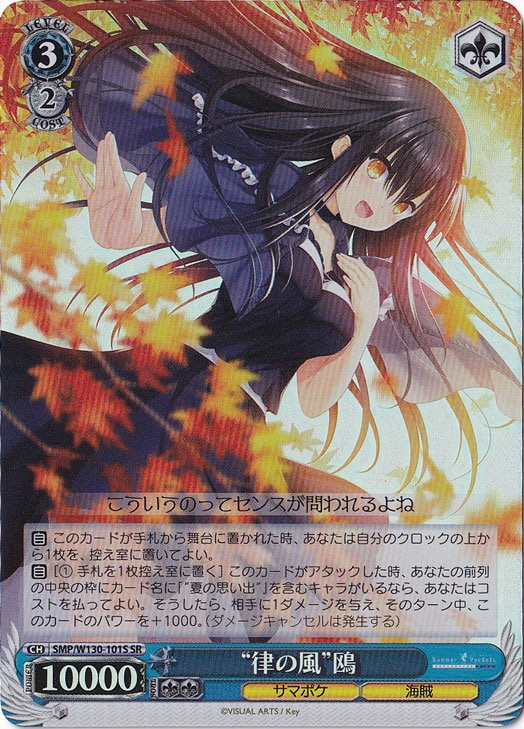 “律の風”鴎 【SMP】 W130-101S SR