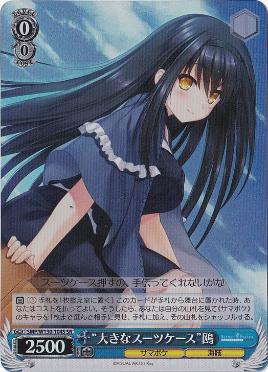 “大きなスーツケース”鴎 【SMP】 W130-104S SR