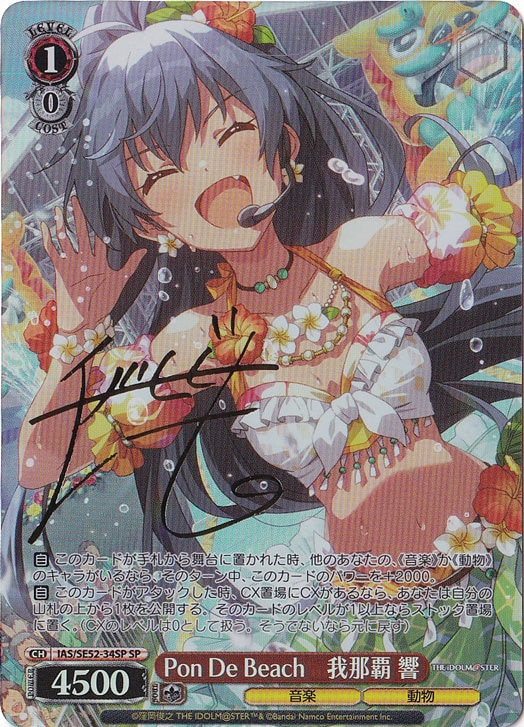 Pon De Beach 我那覇 響 【IAS】 SE52-34SP SP