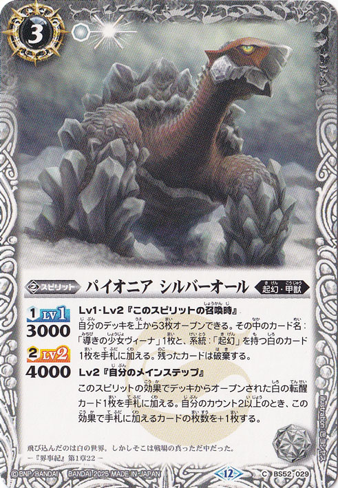 ☆特価中☆　パイオニア　シルバーオール 【C】 BS52-029