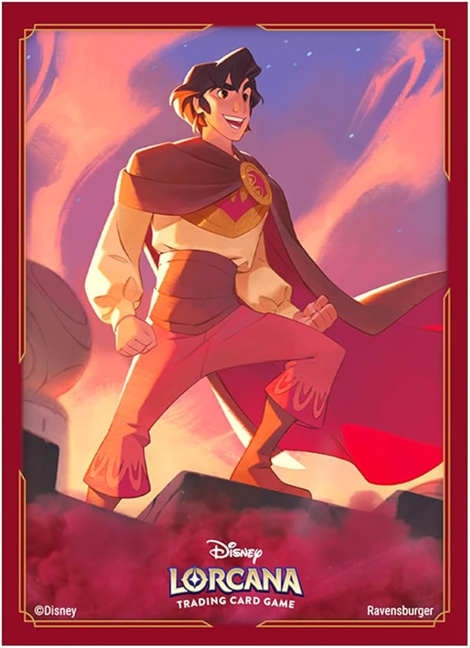 ディズニー・ロルカナ・ＴＣＧ　日本語版　公式カードスリーブ 「アラジン 無法の英雄」