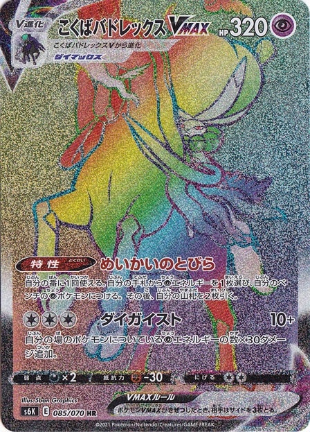 【プレイ用】こくばバドレックスVMAX HR 085/070