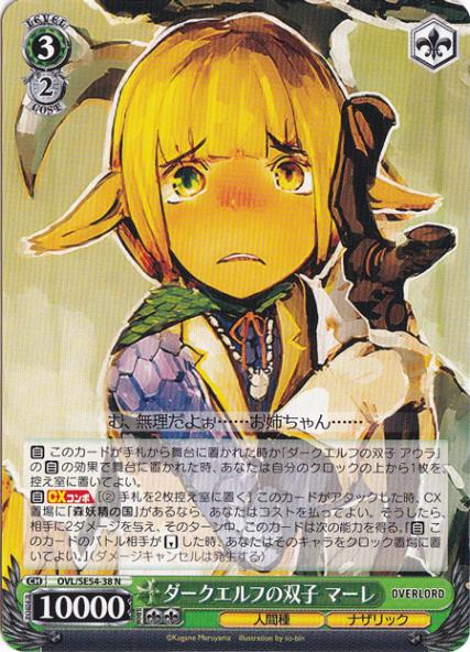 【プレイ用】ダークエルフの双子 マーレ 【OVL】 SE54-38 N