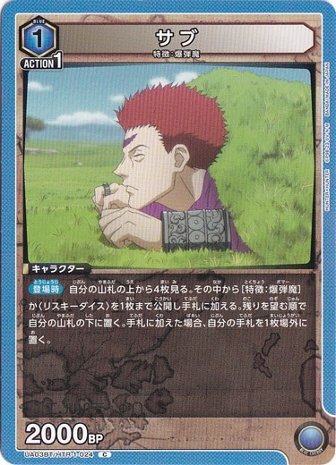 【プレイ用】サブ C HTR-1-024