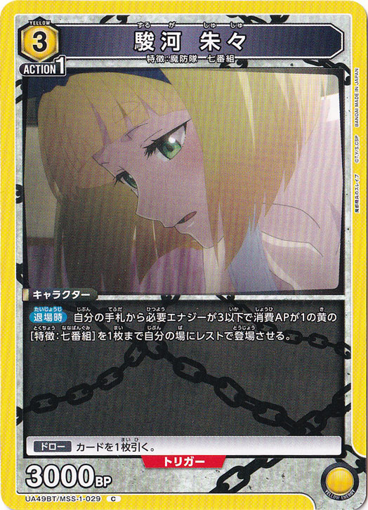 駿河 朱々 C MSS-1-029