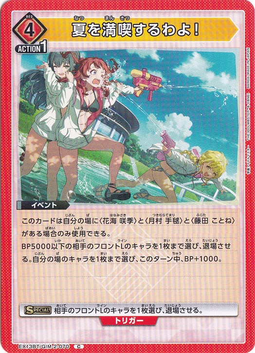 夏を満喫するわよ！ C GIM-2-070