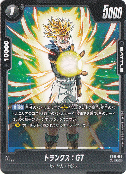 【プレイ用】トランクス：GT UC FB09-109