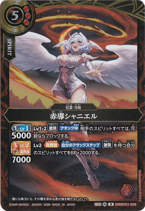赤導シャニエル 【M】 26RBS01-009
