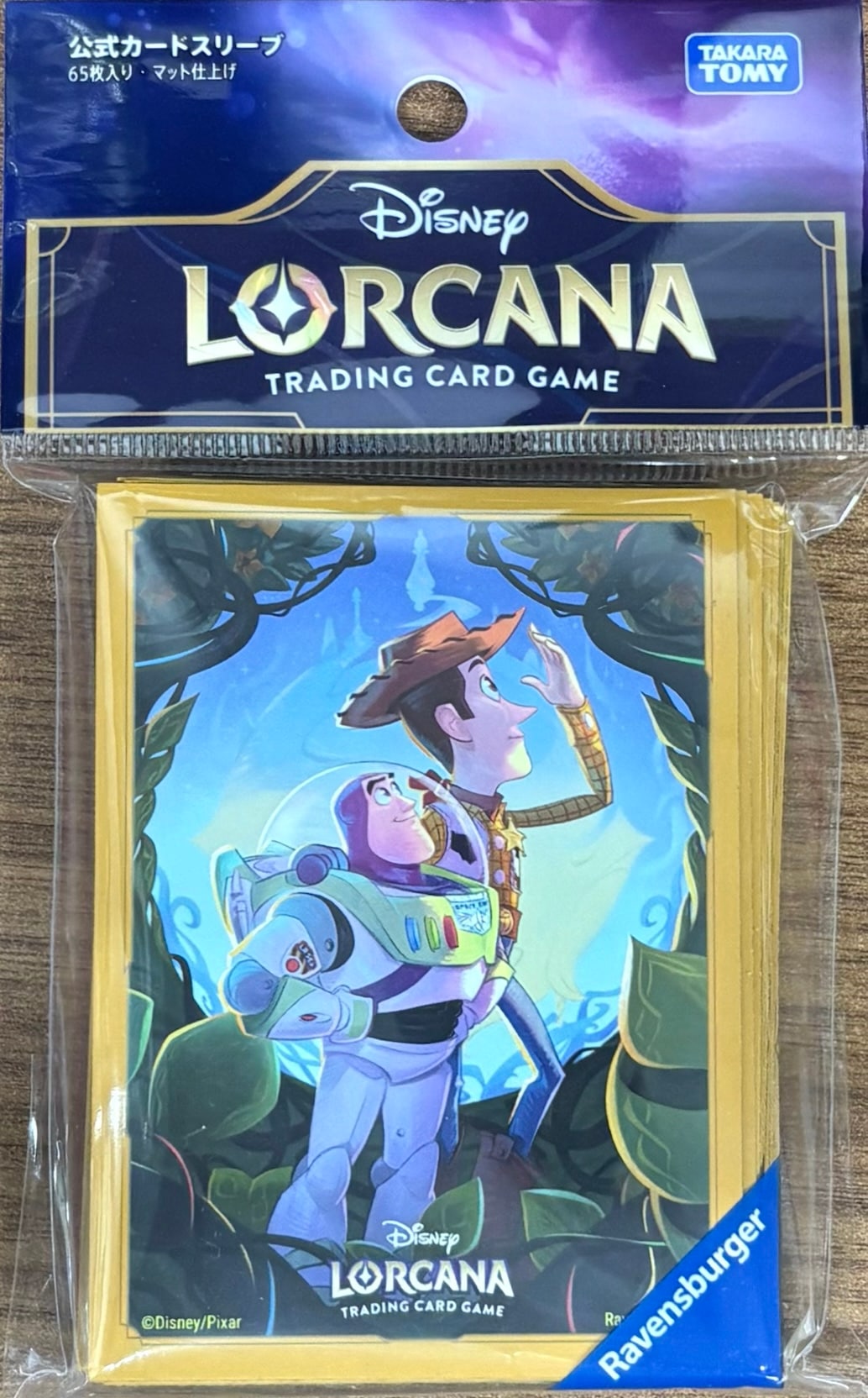 ディズニー・ロルカナ・TCG　日本語版　公式カードスリーブ 「ウッディ＆バズ・ライトイヤー」