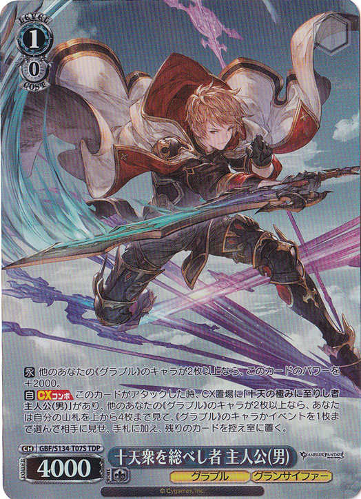 十天衆を総べし者 主人公(男)【GBF】 S134-T07S TDP｜ヴァイス