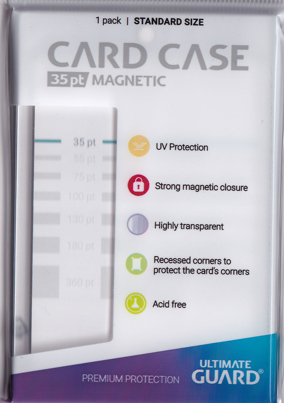 ☆特価中☆　ULTIMATEGUARD MAGNETIC CARD CASE 35ｐｔ