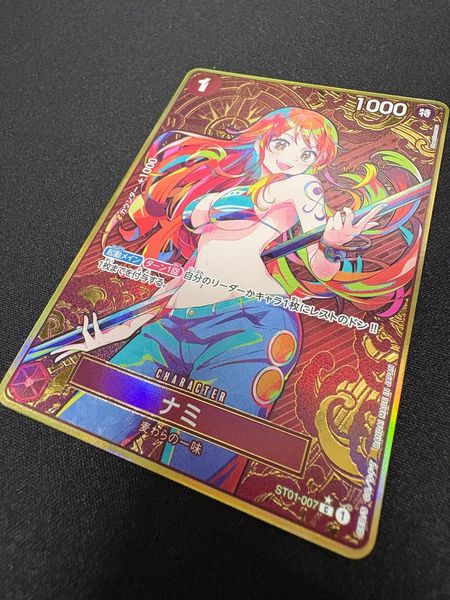 ナミ　ST01-007 パラレル 4枚 ☆特価中☆『写真掲載中！』【プレイ用】ナミ（パラレル） C ST01-007