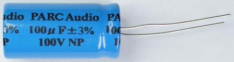 DCP-C001-1000 】 電解コンデンサー（100uF) | 電解コンデンサー