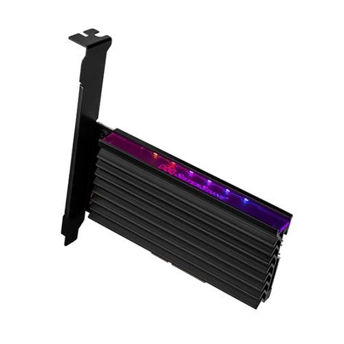 SilverStone SST-ECM24-ARGB [M.2] 1���M.2�ݡ���(M����)��1���PCIe x4���󥿥ե��������Ѵ�