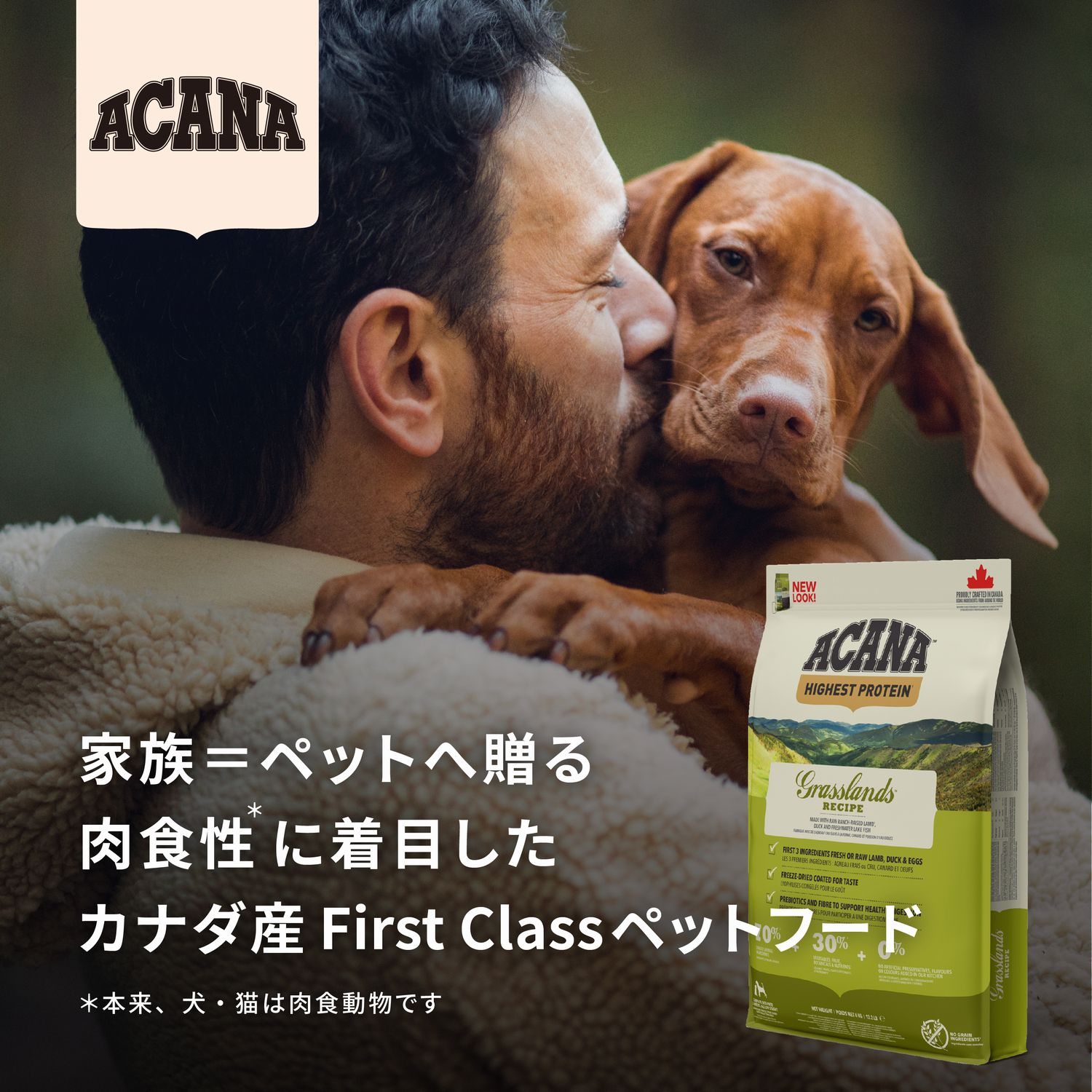 犬用ドライフード ACANA HIGHEST PROTEIN 6kg アカナ アカナ ハイエストプロテイン パシフィカ ドッグ 全犬種・全年齢用