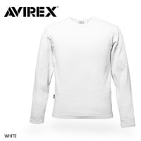 AVIREX ǥ꡼ 롼ͥå󥰥꡼ T<br>ڥӥå Daily Crewneck Long Sleeve Tee  ߥ꥿꡼ 奢 Х ġ Ť Ĺµ ץ ʡ ȥåץ Х ѵ   ʻȤ OUTLET