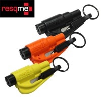 ResQMe レスキューミー  【車用緊急脱出用ツール】ミリタリー アウトドア マウンテン リーコン キーホルダー|ナイフ・ツール|OUTDOOR