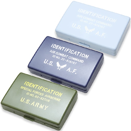 ミリタリー ネームカード・ホルダー 【MILITARY NAME CARD CASE】U.S.