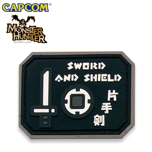 Monster Hunter PVC PATCH / SWORD AND SHIELD <br