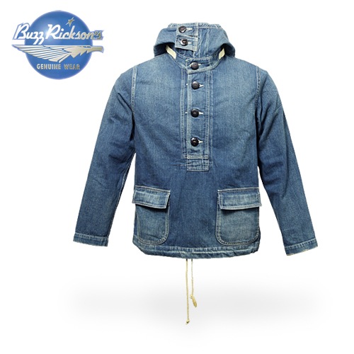 Buzz Rickson S Br Hooded Pullover Br バズリクソンズ フーデッド プルオーバー 東洋エンタープライズ メンズ ミリタリー カジュアル アウトドア 海軍 Navy Usn 砲撃手用ジャケット デニム 通販 Buzz Rickson S ファントム通信販売