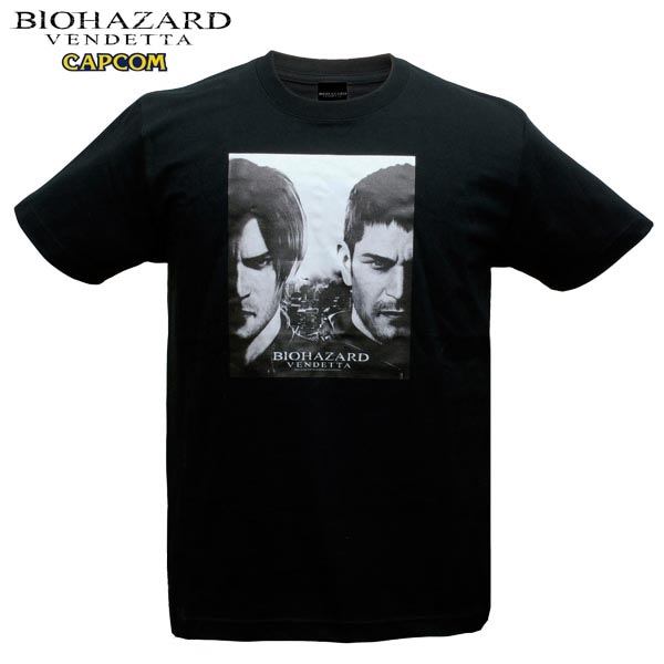 BIOHAZARD VENDETTA クリス&レオン Tシャツ【バイオハザード