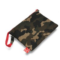 カモ×ジッパー ポーチ【camo x zip pouch】ミリタリー カジュアル カモフラージュ 迷彩