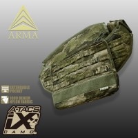 ARMA HUSK BANDOLEER / A-TACS iX 【アルマ ハスク バンダリア エータックス アイエックス】メンズ ミリタリー アウトドア サバイバルゲーム サバゲ DCS 実物 コーデ