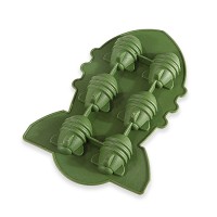 SHO ボム アイストレー【Bomb Ice Tray】ミリタリー 爆弾型 爆弾氷 エラストマー 製氷皿